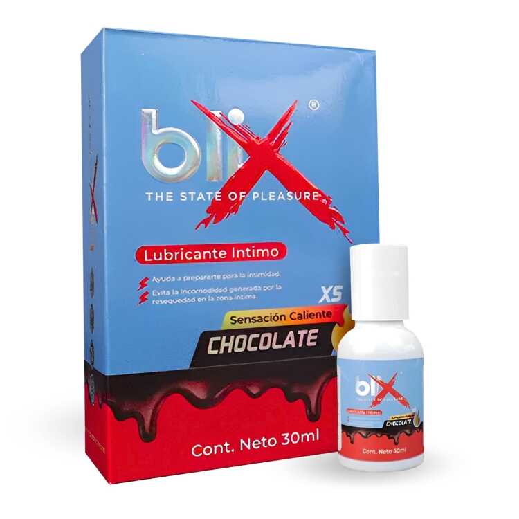 🔥lubricante Íntimo Caliente Chocolate 30ml Blix Booster 9722